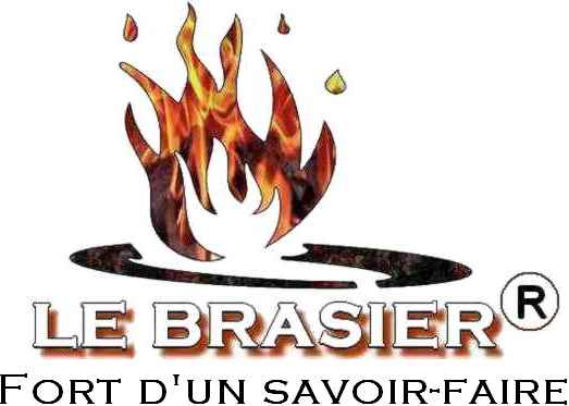 Logo LE BRASIER Ombre Porte E Fort D Un Savoir Faire 1 